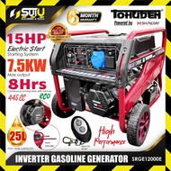 TOKUDEN SRGE12000E 15HP Inverter Gasoline Generator / Penjana 7.5kW