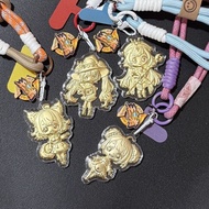 足金999王者荣耀钥匙扣王昭君妲己小乔安琪拉手机挂件新年礼物3.24999 Pure Gold Honor of Kings Keychain Wang Zhaojun, Da Ji, Xiao Qi