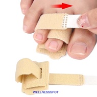 WELLNESSSPOT Toe Splint Support, Straightening Joint Stabilizer Toe Fix Strap Protector, Toe Joint S