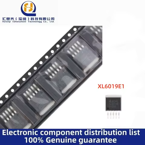(20 piece) 100% New XL6019E1 TO263-5 5A 60V 180khz boost DC power converter chip 100% New & Original