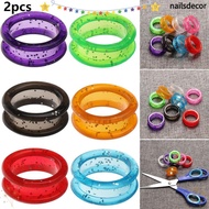 NAILSDECOR 2Pcs Pet Shears Accessories Durable Professional Colorful Fit For Shears
