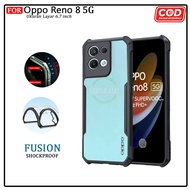 Promo Case Xundd  Oppo Reno 8 5G Reno 8 4G Reno 8 Pro Softcase Shockproof Transparan Protect Camera