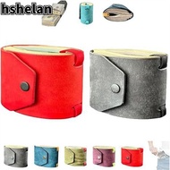 HSHELAN Wrap Wallet, Money Holder Leather Cash Bag, Handy Fast Cash Access Money Wallet Organizer Po