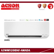 [ Delivered by Seller ] ACSON 2.0HP REINO Inverter Air Conditioner / Aircond / Air Cond R32 WiFi (A3WMY20BNF/A3LCY20BN)