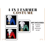 Cultural Costume for Katipinero/ Farmers 4in1 Set for Boys to Teens