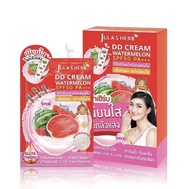 ดีดีครีมแตงโม จุฬาเฮิร์บ ดีดีแตงโม Julas Herb DD Cream Watermelon SPF50 PA+++ (ยกกล่อง6ซอง)