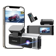 Z50 AR Dashcam – 4K Front + 1080P Rear | Futuristic Design | WiFi App Control | Smart AR Driving Ass