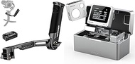 NEEWER RS4 RS3 Adjustable Gimbal Sling Handle Grip with NATO Rail, Compatible with DJI RS4 RS4 Pro R
