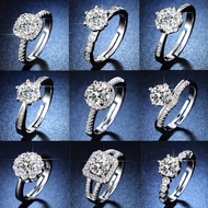 READY STOK cincin titanium wanita korea Cincin Berlian cincin couple