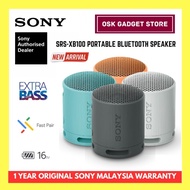 Sony SRS-XB100 Portable Bluetooth Speaker | Extra Bass | 1 Year Sony Malaysia Warranty