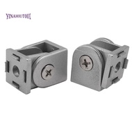 2 Pcs Aluminum Alloy Pivot Joint for Aluminum Extrusion Profile 2020 Series Flexible Pivot Joint 202