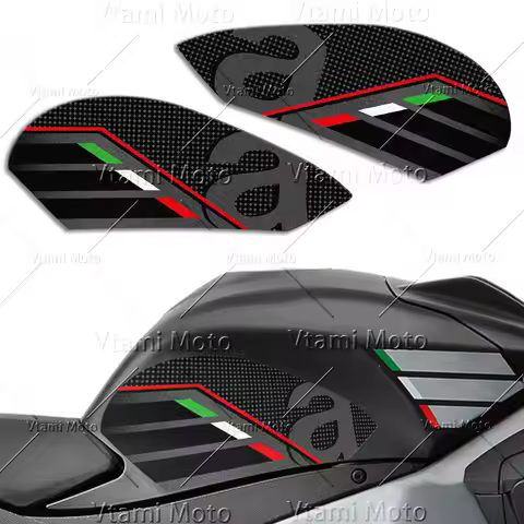 Motorcycle Tank Sticker Fuel Tank Traction Pads Protection Decals For Aprilia RS125 TUONO 125 RS4 12