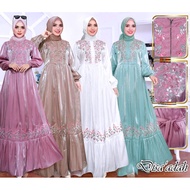 Embroidered Shimmer Dress / Modern Embroidered Shimmer Dress