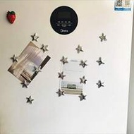 5pcs/8pcs/10pcs/15pcs Cute Cartoon Star Fridge Magnets - Vibrant Floral And Nature Designs, Plastic 