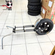 ชุดแผงคอหน้า โช๊คอัพ พร้อมล้อขนาด 3.00-12