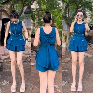Cute foam elastic skirt set, can be worn 2 ways. Code X67