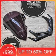 WHINSIELD CBR 250RR WINGLET CARBON PACKAGE CBR250RR WINDSHIELD CBR 250RR MIKA WINGLET CARBON CBR 250