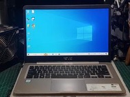 華碩  S406UA / i3-8130U / 8G /256G SSD / 14吋筆電