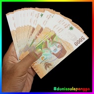 100 lembar mainan uang 5K mirip asli kertas glossy PREMIUM