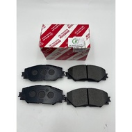 🔥ALTIS 08/WISH 12/NCP170 16/ZRR80 14/VOXY FRONT BRAKE PAD-💯GENUINE (04465-YZZT8)
