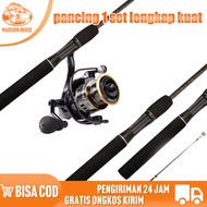 joran pancing 1 set murah/Joran Spinning Renlong 1.6M 1.8M 2.1M/joran ul ultra light baitcasting/joran medium light/Joran Pancing Set Tongkat Dan Gulungan Pancing/Satu Set Joran Pancing Dan Reel Murah/pancing 1 set lengkap kuat/joran murah cuci gudang