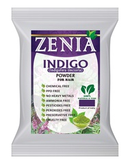 Zenia Indigo Powder (Indigofera Tinctoria) Hair / Beard Dye Color 100 grams