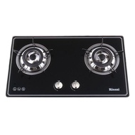 [Trả góp 0%]Bếp gas âm Rinnai RVB-2BG(B)N (Đen)
