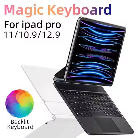 Backlight Magic Keyboard for iPad Pro 12 9 12.9 M2 2022 for iPad Pro 11 2022 10th iPad Air 5 Air 4 B