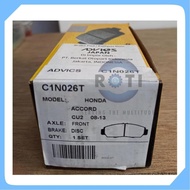 AISIN BRAKE PADS ODYSSEY 99-05 STREAM 2.0/ ACCORD VT 99-04 C1N026T