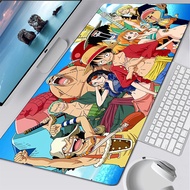 One Piece Long Mousepad 900mmx400mm Gaming Mouse Pad Keyboard Desk Mat Small Size Mouse Pad Office Decoration Carpet Mouse Mat