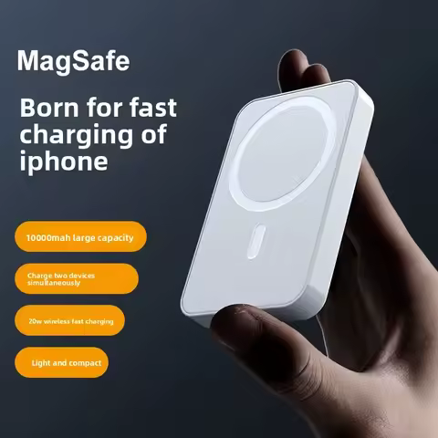 10000mah Large Capacity for Magsafe Magnetic Mini Wireless Power Bank Fast Charging Portable Power B