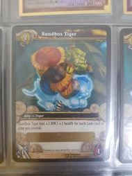 wow tcg root卡 砂地虎 sandbox tiger