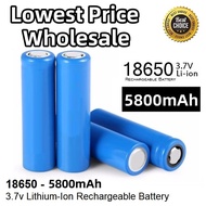 ⭐Lowest Price⭐ 5800mAh 18650/26650 Battery Lithium Li-ion Rechargeable Battery