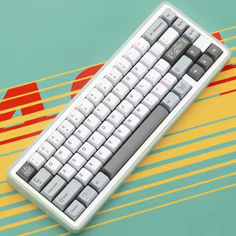 INKC65 Kit 65% Mechanical Keyboard Kit CNC Anodized Aluminum Case Electrophoretic VIA Gasket Kit Typ