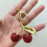 GANTUNGAN Imported Cherry Bag Keychain Premium Cherry Keychain/