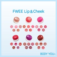 [FWEE] Lip & Cheek Blurry Pudding Pot - Matte, Multi-use, 30 Colors [100% Authentic KR Direct]