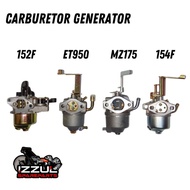 CARBURETOR ENJIN GENERATOR 152F ET950 154F MZ175 ENJIN GENERATOR GASOLINE