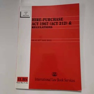 Hire Purchase Act 1957  (ACT212) & Regulations