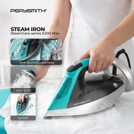 PerySmith E200 Max Anti Burns Guaranteed Steam Iron Steamcare Series (seterika Stim | Iron Steam | s