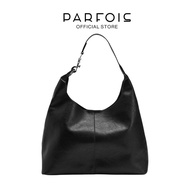 PARFOIS Anora Slouchy Hobo Shoulder Bag Faux Leather Crescent Tote Bag for Women