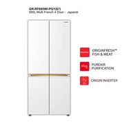 Toshiba GR-RF695WI-PGY(67) | 585L Multi French 4 Door - Japandi