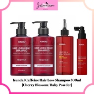 Kundal Caffeine Hair Loss Shampoo 500ml [Cherry Blossom/ Baby Powder]