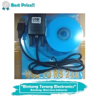 The Newest USB To Serial RS-232 Converter Adapter OEM DB9 Cable BTE