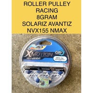 SOLARIZ ROLLER WEIGHT PULLEY RACING 8GRAM FAITO FOR NVX155 EGO SOLARIZ AVANTIZ NMAX