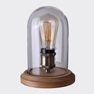 โคมไฟตั้งสไตล์ย้อนยุค Edison หลอดไฟ LED ไม้ ร้านกาแฟ บาร์ แสงสว่างปรับได้ อบอุ่น โรแมนติก สำหรับห้อง