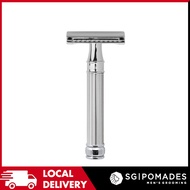 Edwin Jagger - DE Series - DE89 Chrome Barley Double Edge Safety Razor-SGPOMADES