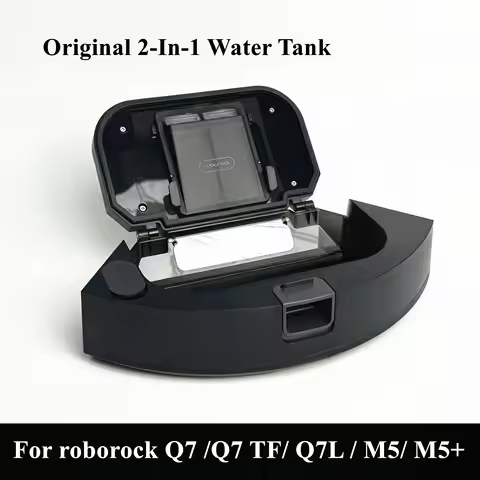 Original for roborock 2-in-1 Dust Box Water Tank with Filter for Q7 M5 TF L5 Robot Vacuum Cleaner Sp