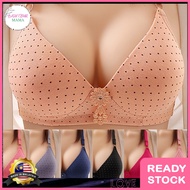 BTM_Women Bra Wireless Bra Cotton Bra Thin Sponge ABC Cup Bra Women Baju Dalam Wanita Bra Wanita Xde Dawai 34~40