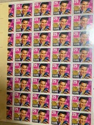 貓王 Elvis CATS USD 29 40張 經典郵票 stamp