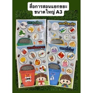 A3 Large Waste Separation Teaching Media